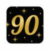 Deurbord 90 Jaar 50cm -Feestartikelen Winkel deurbord 90 jaar 50cm