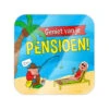 Deurbord Pensioen Cartoon 50cm -Feestartikelen Winkel deurbord pensioen cartoon 50cm