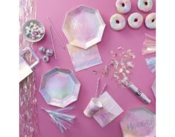 Deurgordijn Holografisch 2m -Feestartikelen Winkel deurgordijn holografisch 2m 3