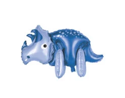 Dino Ballon Blauw XL 87cm