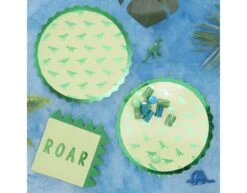 Dino Borden 23cm 8st -Feestartikelen Winkel dino borden 23cm 8st 2