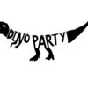 Dino Party Letterslinger 90cm -Feestartikelen Winkel dino party letterslinger 90cm