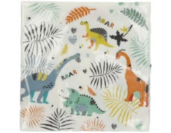 Dino Servetten Gekleurd 33cm 20st -Feestartikelen Winkel dino servetten gekleurd 33cm 20st 2