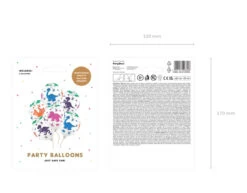 Dinosaurus Ballonnen Gekleurd 30cm 6st -Feestartikelen Winkel dinosaurus ballonnen gekleurd 30cm 6st 1