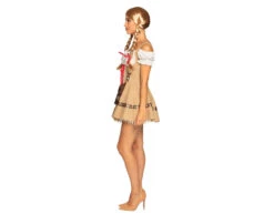 Dirndl Jurk Oktoberfest Bruin -Feestartikelen Winkel dirndl jurk oktoberfest bruin 2