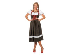 Dirndl Jurk Oktoberfest Lang Groen