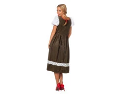 Dirndl Jurk Oktoberfest Lang Groen -Feestartikelen Winkel dirndl jurk oktoberfest lang groen 3