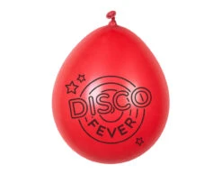 Disco Fever Ballonnen 23cm 6st -Feestartikelen Winkel disco fever ballonnen 23cm 6st 2