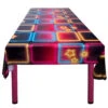 Disco Fever Tafelkleed 1,8m -Feestartikelen Winkel disco fever tafelkleed 18m