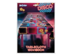 Disco Fever Tafelkleed 1,8m -Feestartikelen Winkel disco fever tafelkleed 18m 2