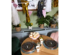 Disco Gouden Bekers Met Rietje -Feestartikelen Winkel disco gouden bekers met rietje 2