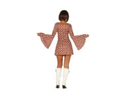 Disco Kostuum 70'S Dames Rood -Feestartikelen Winkel disco kostuum 70s dames rood 1