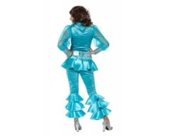 Disco Pak Blauw Dames -Feestartikelen Winkel disco pak blauw dames 1