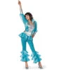 Disco Pak Blauw Dames -Feestartikelen Winkel disco pak blauw dames