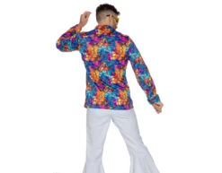 Disco Shirt Jaren 70 Gekleurd -Feestartikelen Winkel disco shirt jaren 70 gekleurd 2