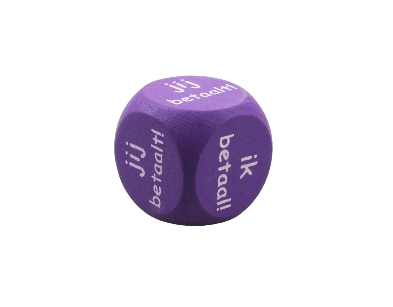 Dobbelsteen Ik Betaal Jij Betaalt 2,5cm 3 Dobbelsteen Ik Betaal Jij Betaalt 2,5cm