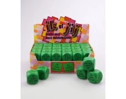 Dobbelsteen Ik Jij Trek(T) Iets Uit 2,5cm -Feestartikelen Winkel dobbelsteen ik jij trekt iets uit 25cm 1