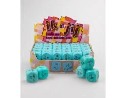 Dobbelsteen Ik Rij Jij Rijdt 2,5cm -Feestartikelen Winkel dobbelsteen ik rij jij rijdt 25cm 1