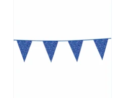 Donker Blauw Slingers Glitter 6m