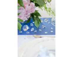 Donkerblauwe Tafelloper 16cm 9m -Feestartikelen Winkel donkerblauwe tafelloper 16cm 9m 2