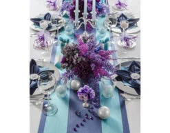 Donkerblauwe Tafelloper 36cm 9m -Feestartikelen Winkel donkerblauwe tafelloper 36cm 9m 2