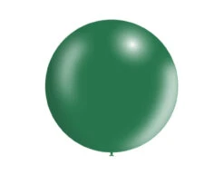 Donkergroene Reuze Ballon Metallic 60cm