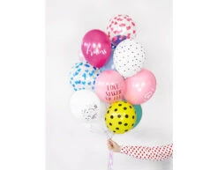 Doorzichtige Ballonnen Lichtroze Hartjes -Feestartikelen Winkel doorzichtige ballonnen lichtroze hartjes 1