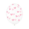 Doorzichtige Ballonnen Lichtroze Hartjes -Feestartikelen Winkel doorzichtige ballonnen lichtroze hartjes
