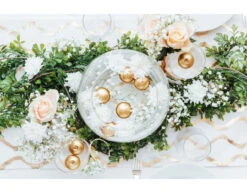 Drijfkaarsen Goud 4cm 50st -Feestartikelen Winkel drijfkaarsen goud 4cm 50st 2