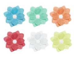 Drijvende Lantaarns Gekleurd 29cm 6st