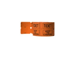 Dubbele Tickets Rol 5,1cm 500st