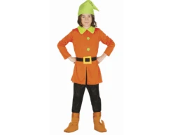 Dwerg Kostuum Kind Oranje