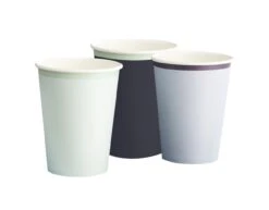 Eco Paper Cups Mixed Pack Blue