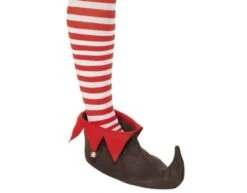 Elfen Schoenen Bruin 2st -Feestartikelen Winkel elfen schoenen bruin 2st 1