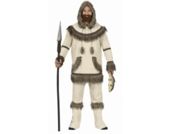 Eskimo Kostuum Heren Beige