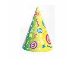 Feesthoedjes Assorti 17,8cm 6st -Feestartikelen Winkel feesthoedjes assorti 178cm 6st 3