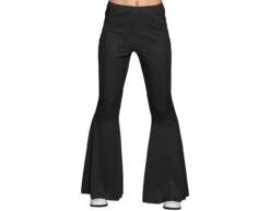Flarebroek Zwart M