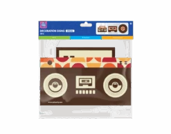 Flower Power Deurbord 50cm -Feestartikelen Winkel flower power deurbord 50cm 2