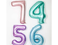 Folie Ballon Cijfer 0 Pastel Roze XL 86cm Leeg -Feestartikelen Winkel folie ballon cijfer 0 pastel roze xl 86cm leeg 3