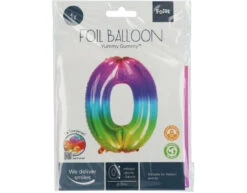 Folie Ballon Cijfer 0 Regenboog XL 81cm Leeg 10 Folie Ballon Cijfer 0 Regenboog XL 81cm Leeg -Feestartikelen Winkel folie ballon cijfer 0 regenboog xl 81cm leeg 3