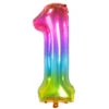 Folie Ballon Cijfer 1 Regenboog XL 81cm Leeg 2 Folie Ballon Cijfer 1 Regenboog XL 81cm Leeg -Feestartikelen Winkel folie ballon cijfer 1 regenboog xl 81cm leeg