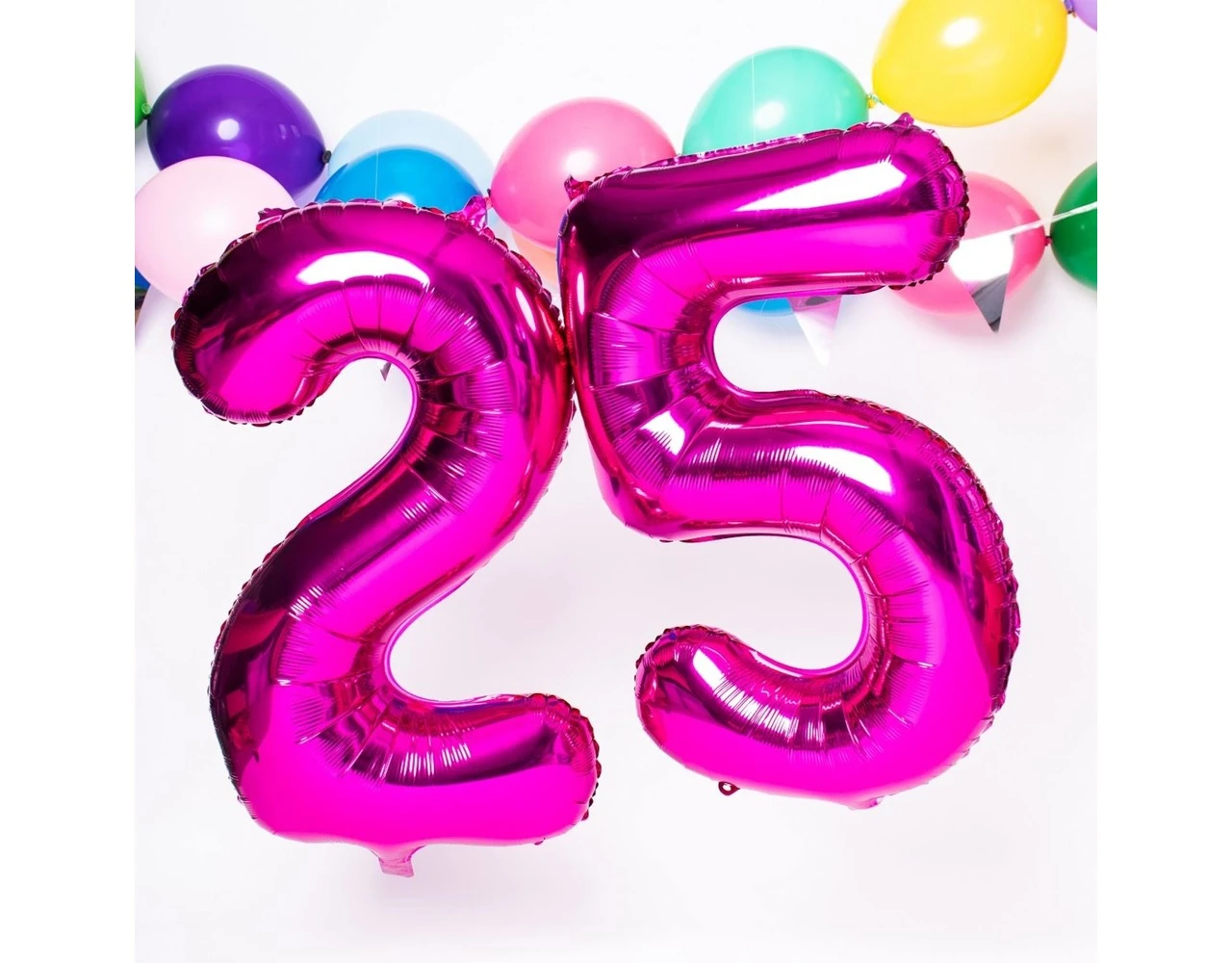 Folie Ballon Cijfer 3 Fuchsia Metallic XL 86cm Leeg 5 Folie Ballon Cijfer 3 Fuchsia Metallic XL 86cm Leeg - Afbeelding 3