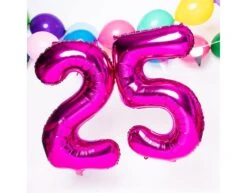 Folie Ballon Cijfer 5 Fuchsia Metallic XL 86cm Leeg 9 Folie Ballon Cijfer 5 Fuchsia Metallic XL 86cm Leeg -Feestartikelen Winkel folie ballon cijfer 5 fuchsia metallic xl 86cm lee 2