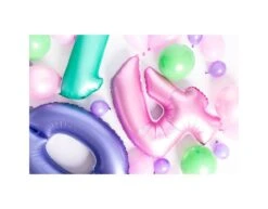 Folie Ballon Cijfer 5 Mat Blauw XL 86cm Leeg -Feestartikelen Winkel folie ballon cijfer 5 mat blauw xl 86cm leeg 1