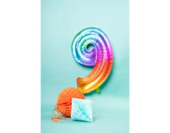 Folie Ballon Cijfer 9 Regenboog XL 81cm Leeg 6 Folie Ballon Cijfer 9 Regenboog XL 81cm Leeg -Feestartikelen Winkel folie ballon cijfer 9 regenboog xl 81cm leeg 1