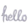 Folie Ballon Hello Holografisch 72cm -Feestartikelen Winkel folie ballon hello holografisch 72cm