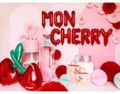 Folie Ballon Letter I Rood Leeg 35cm -Feestartikelen Winkel folie ballon letter i rood leeg 35cm 3