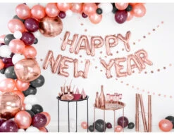 Folie Ballon Letter N Rose Goud Leeg 35cm -Feestartikelen Winkel folie ballon letter n rose goud leeg 35cm 4