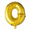 Folie Ballon Letter O Goud XL 102cm Leeg -Feestartikelen Winkel folie ballon letter o goud xl 102cm leeg
