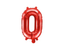 Folie Ballon Letter O Rood Leegd 35cm